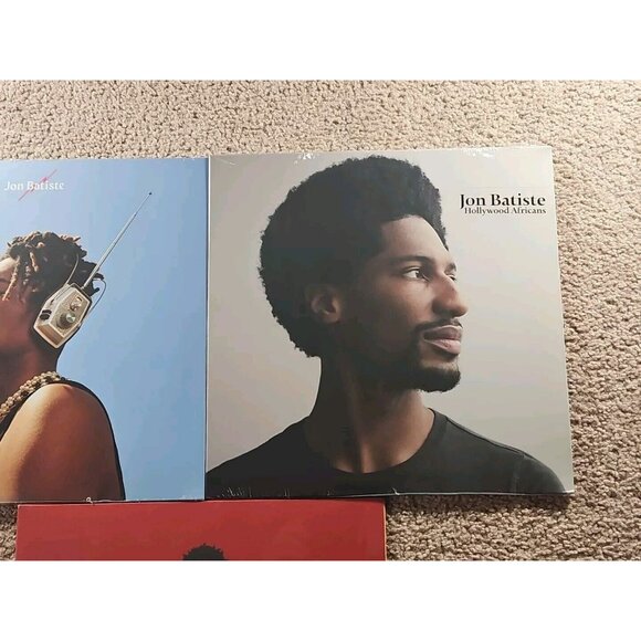 Lot of 3 Jon Batiste Records (New): World Music Radio Yellow, We Are, Hollywood - Picture 3 of 7
